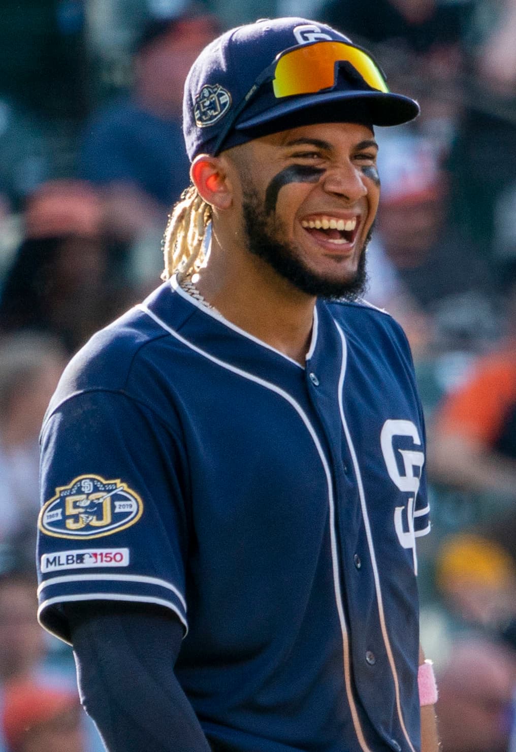Fernando Tatis Jr. on June 26, 2019, three years after San Diego acquired him. He had not played a professional game on the day of the trade.