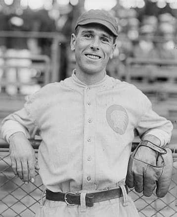 Fred Snodgrass. The portrait predates the reputation the tenth inning gave him.